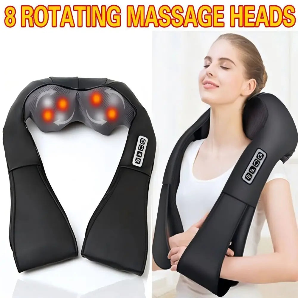 Wireless Neck & Back Shiatsu Massager