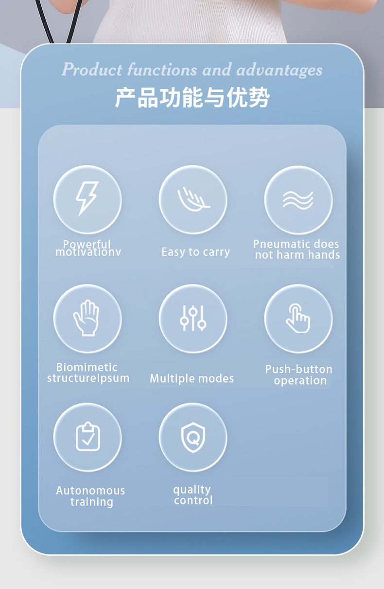 Electric Finger Training Glove