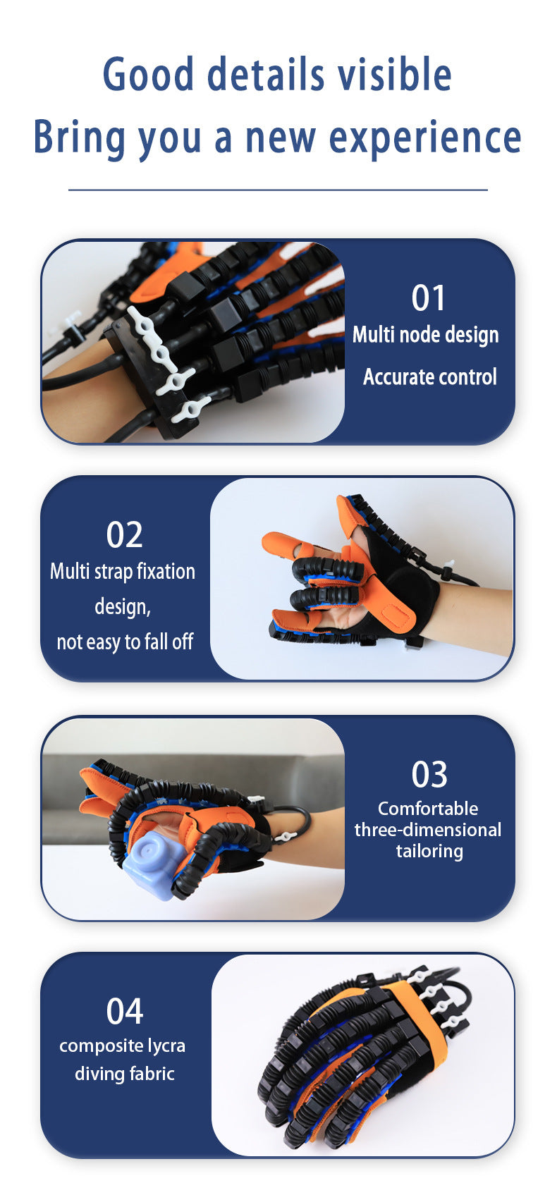 Electric Finger Training Glove