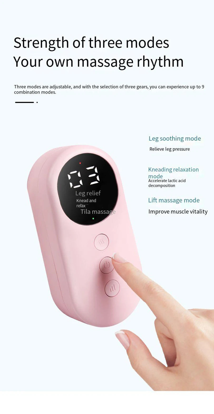Wireless Smart Leg Massager