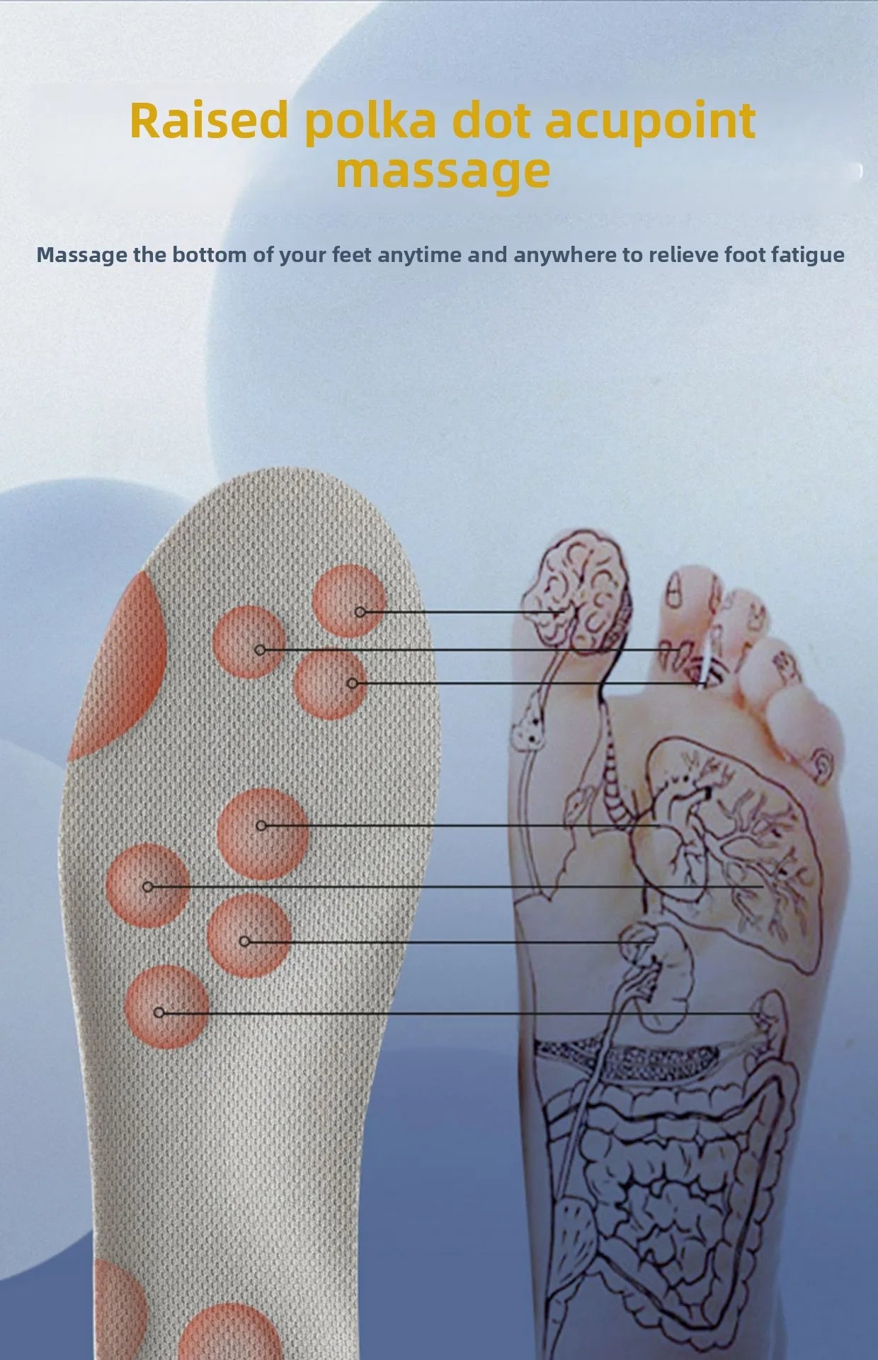 4D Latex Sport Insoles