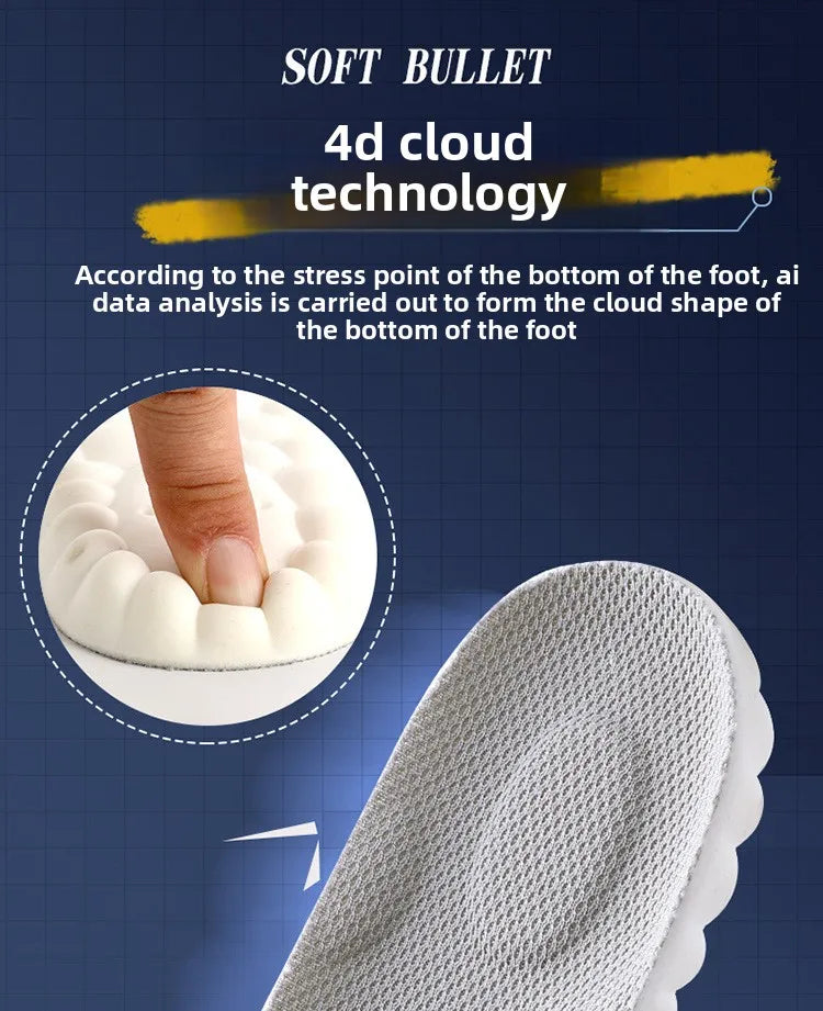4D Latex Sport Insoles