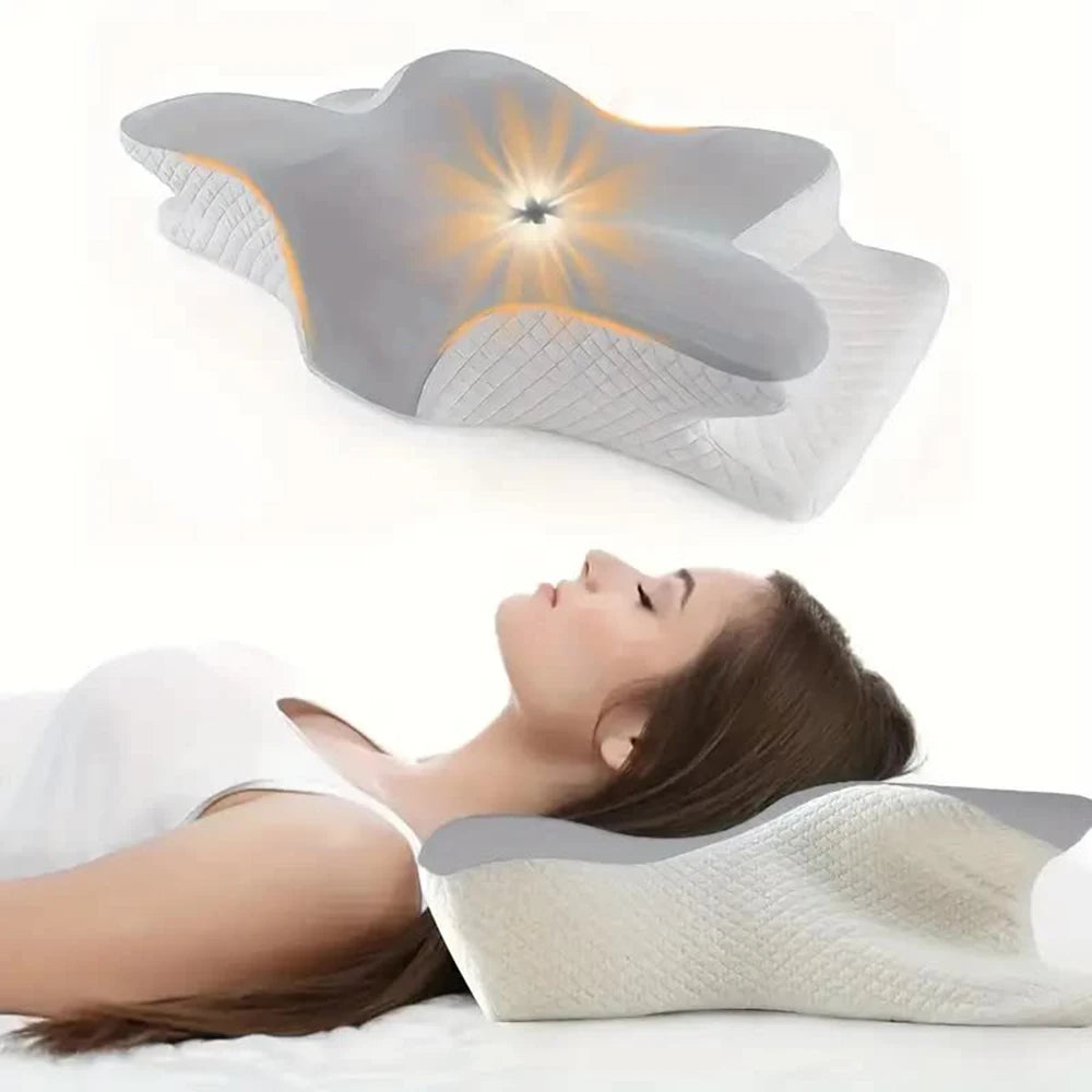 Butterfly Memory Foam Neck Pillow