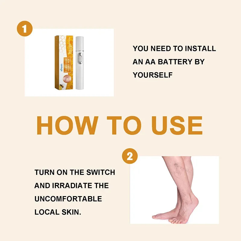 Laser Therapy Blue Light Pen