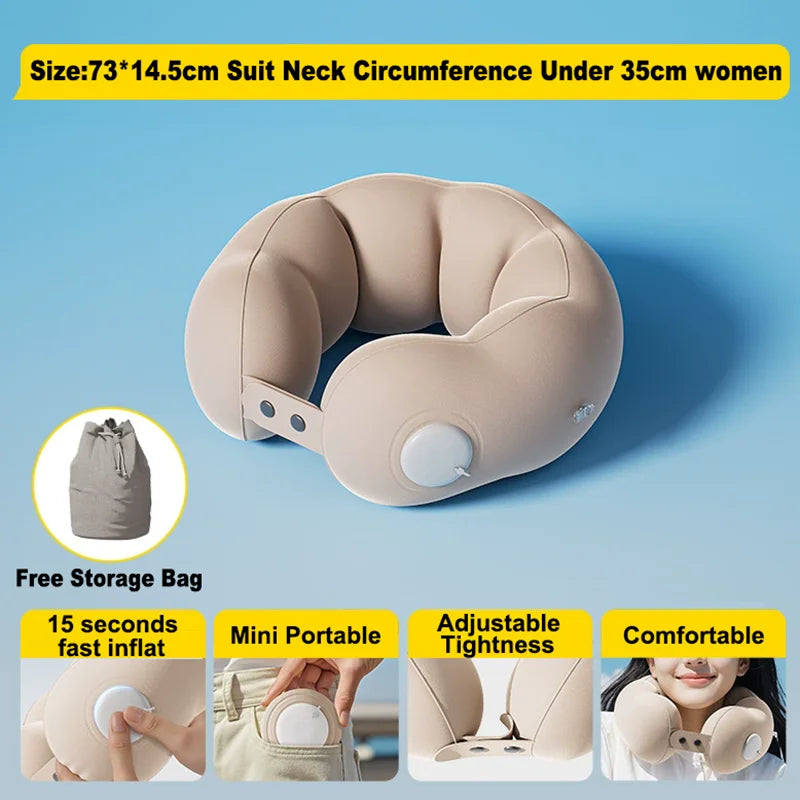 Inflatable Travel Neck Pillow