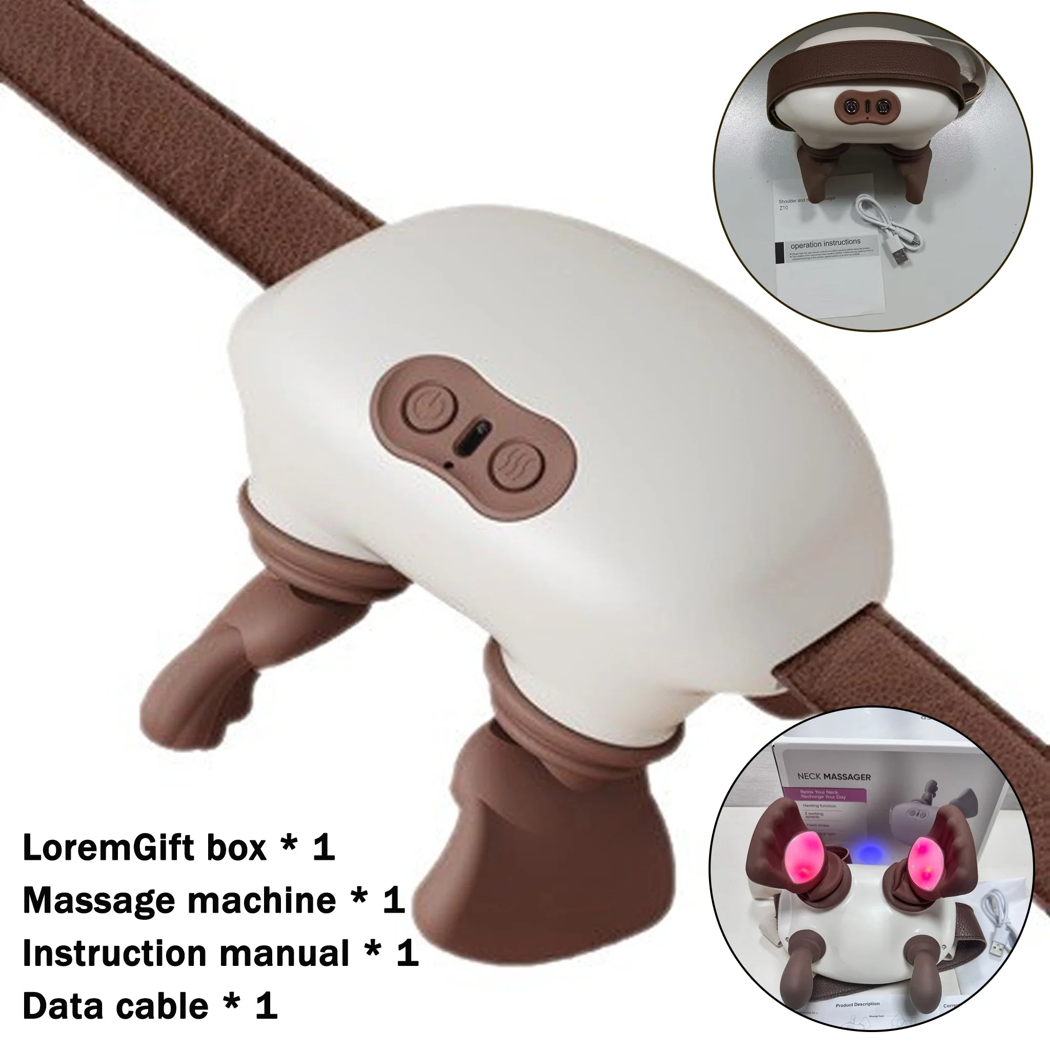 2 in1 Neck Back Massage