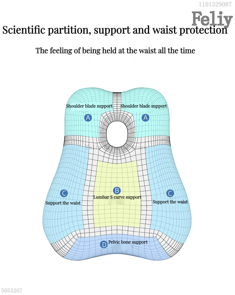 Cushion Back Orthopedic Pillow