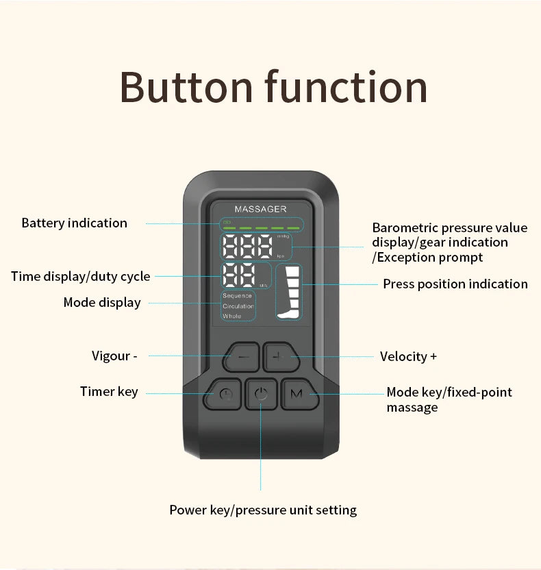 Full Leg Air Compression Massager