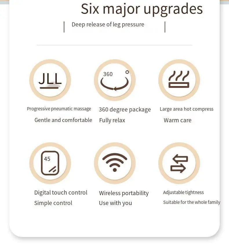 Wireless Smart Leg Massager