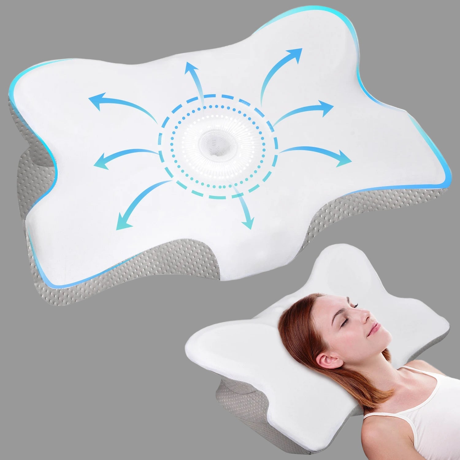 Pulatree Orthopedic Memory Foam Pillow