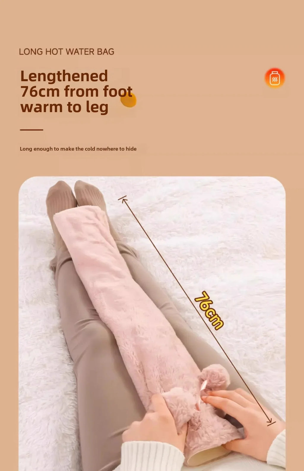 Extra-Long Hot Water Bottle