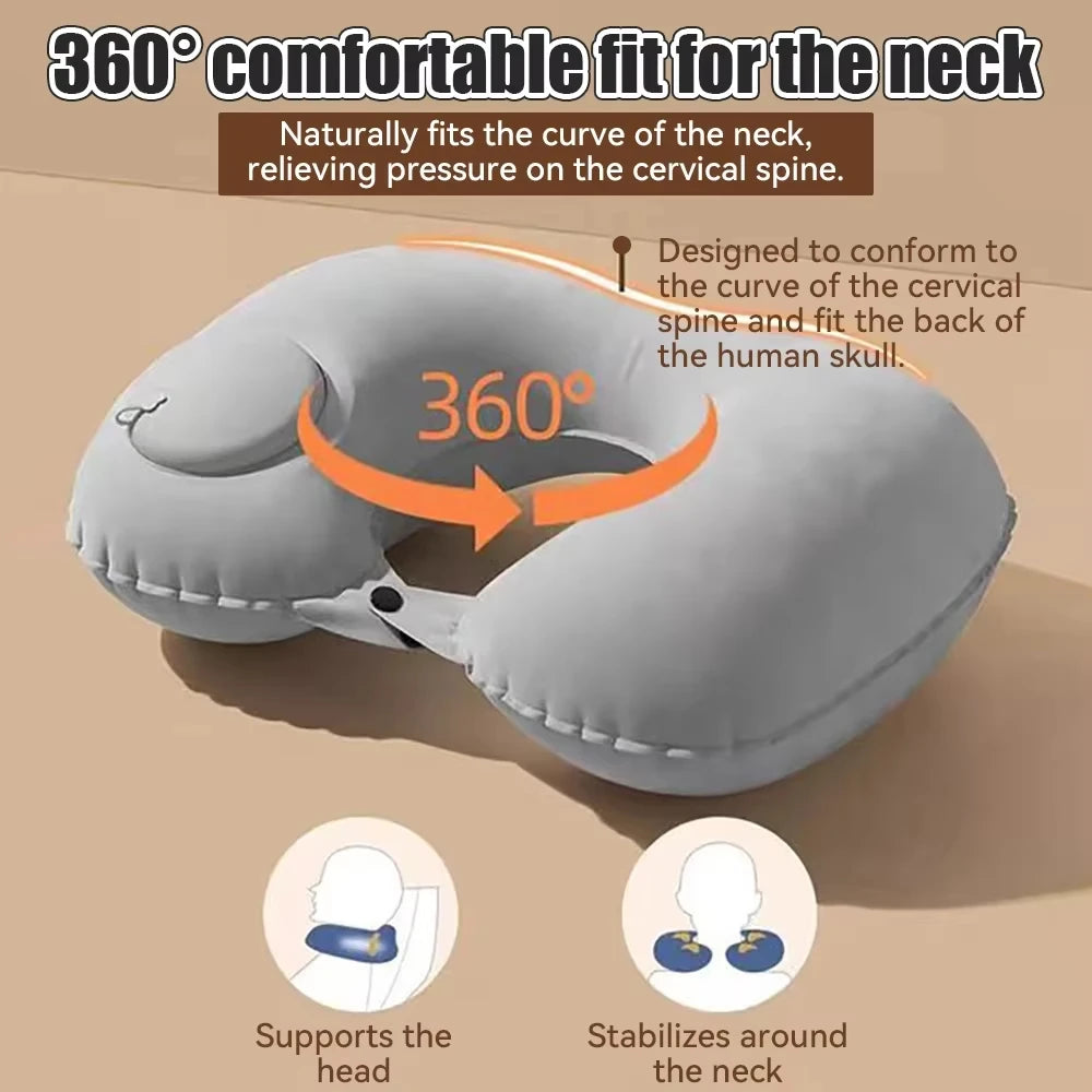 Inflatable Travel Neck Pillow