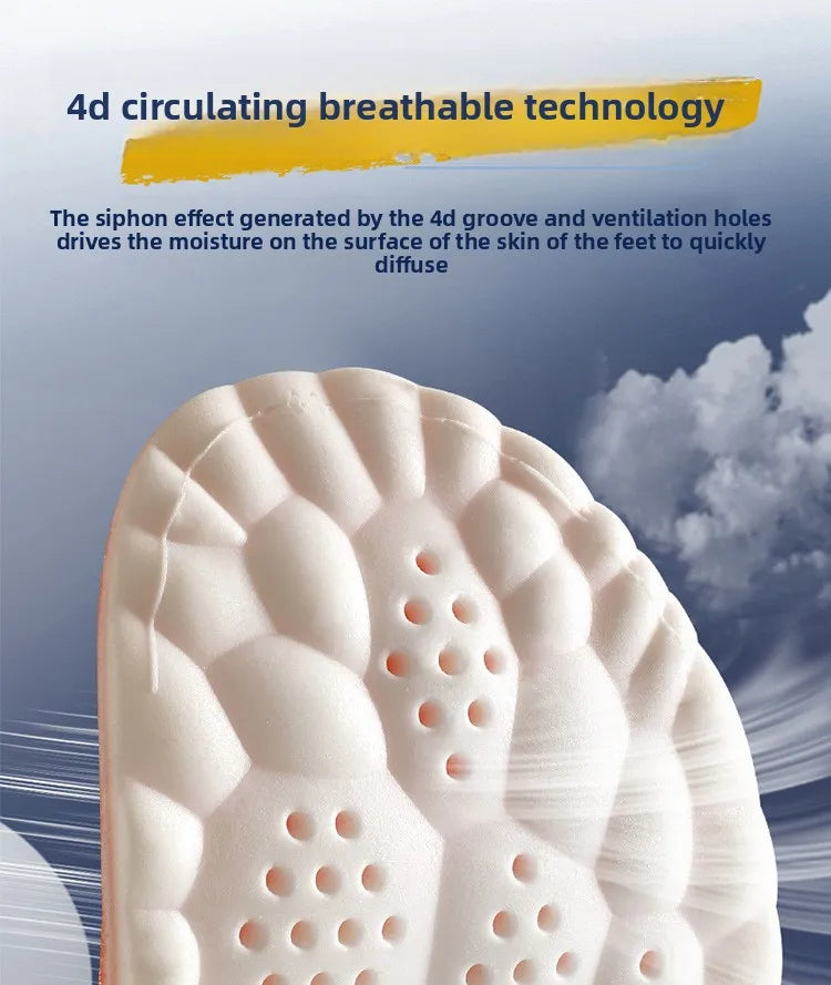 4D Latex Sport Insoles