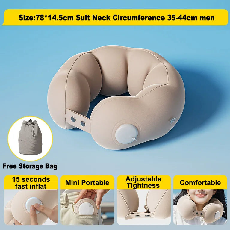 Inflatable Travel Neck Pillow