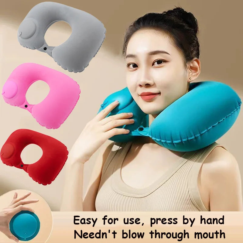 Inflatable Travel Neck Pillow