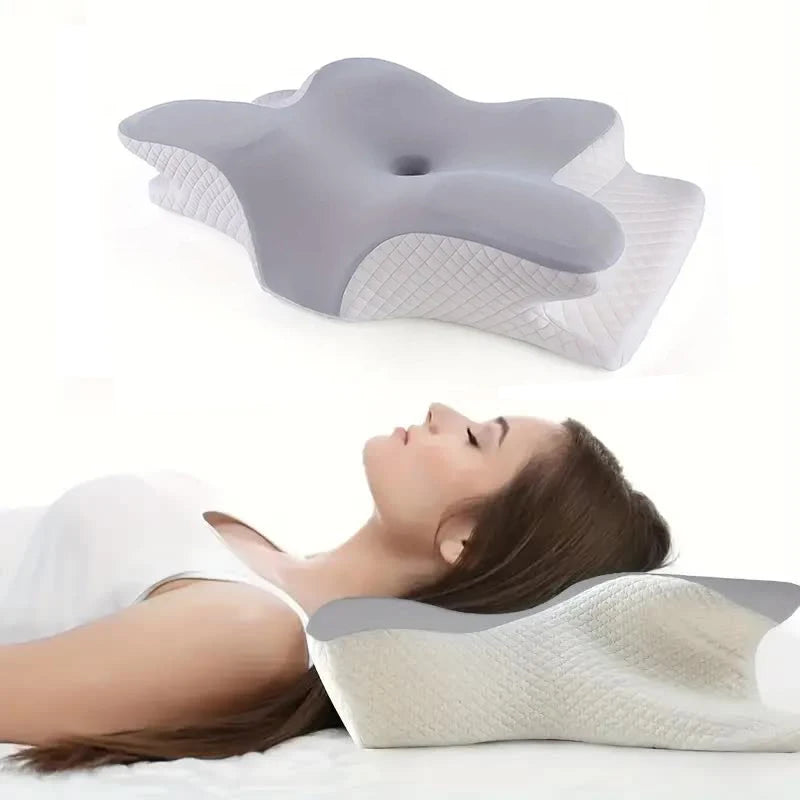 Butterfly Memory Foam Neck Pillow